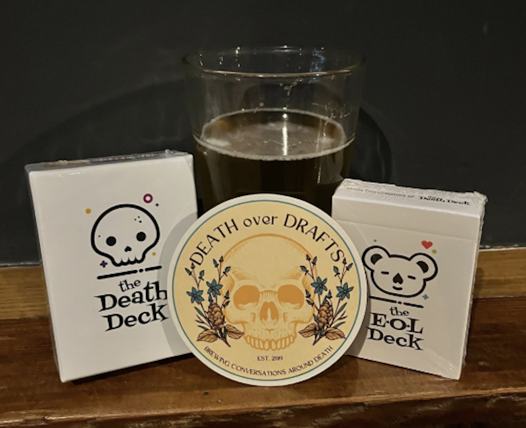 Death over Drafts on Zoom w/The Dementia Deck!