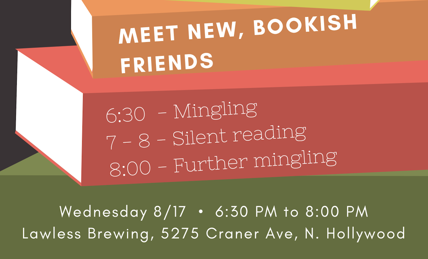 Silent Book Club of Death: August in NoHo, CA