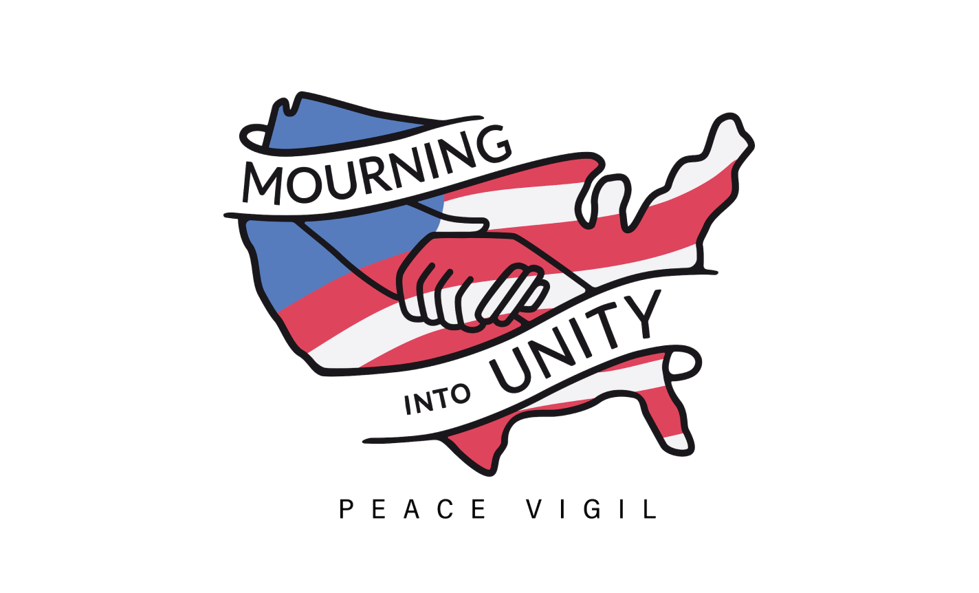 Mourning Into Unity Peace Vigil - Atlanta, Georgia