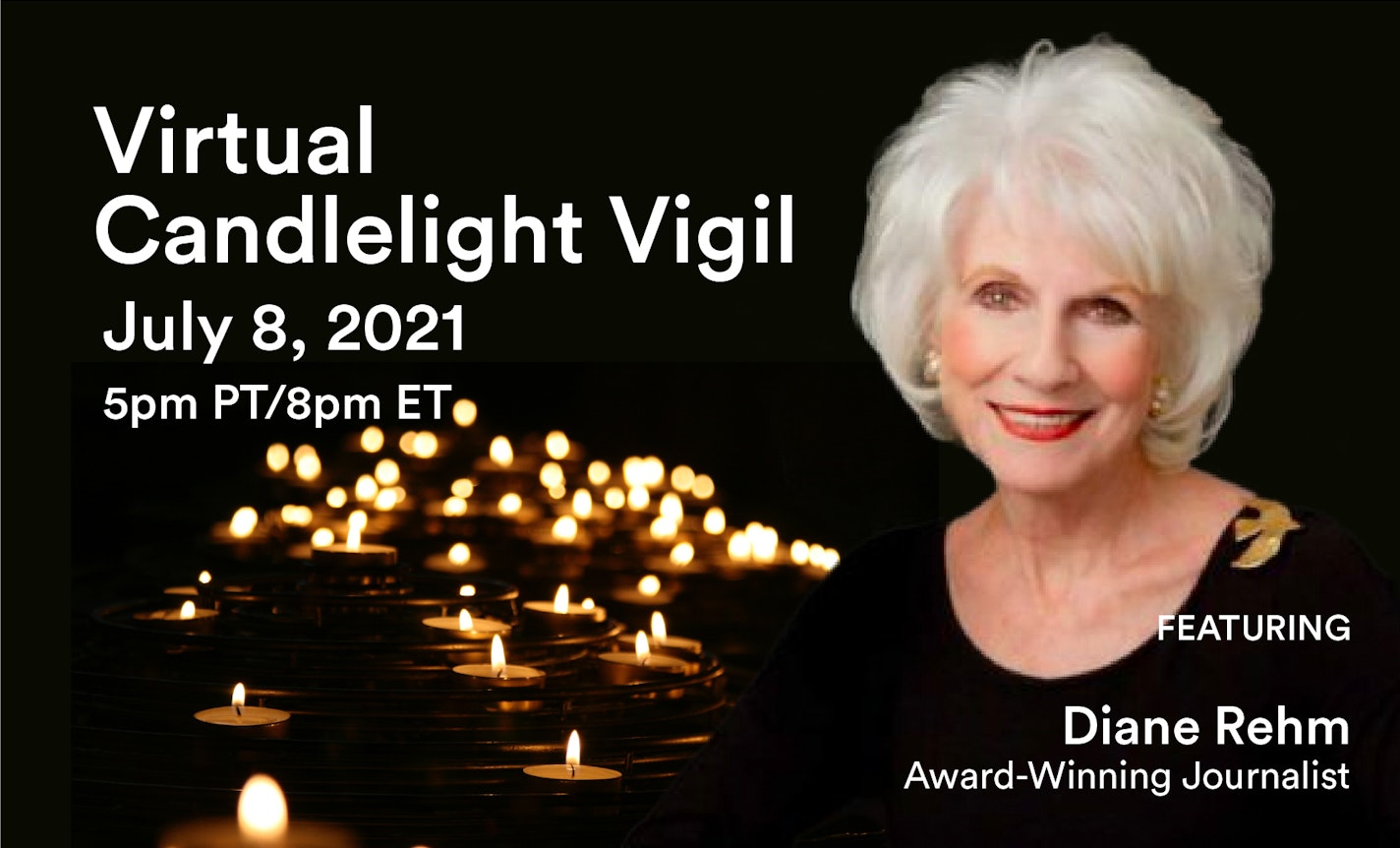 Reimagine Candlelight Vigil with Radio Host Diane Rehm
