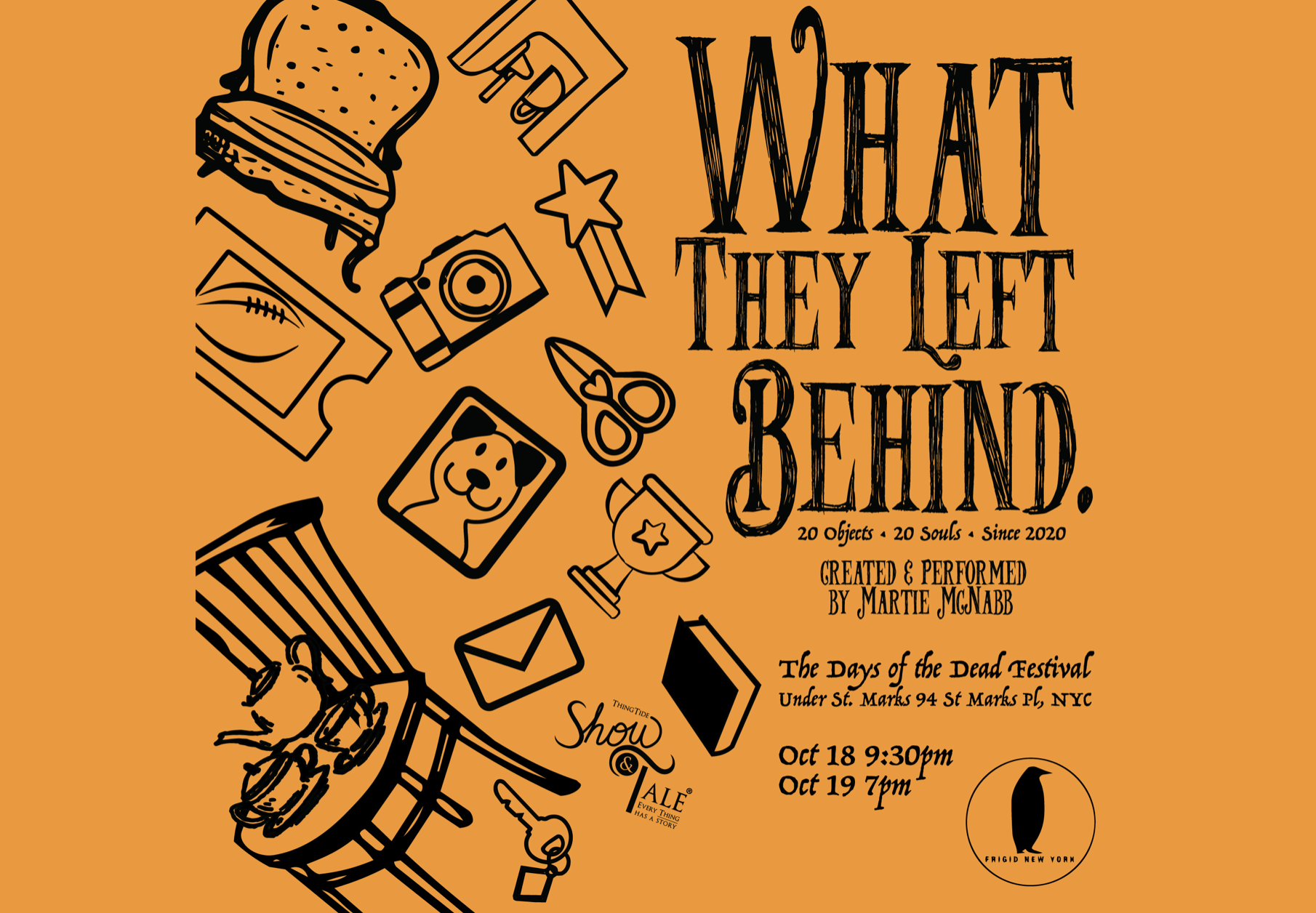 What They Left Behind. 20 Objects. 20 Souls. Since 2020.