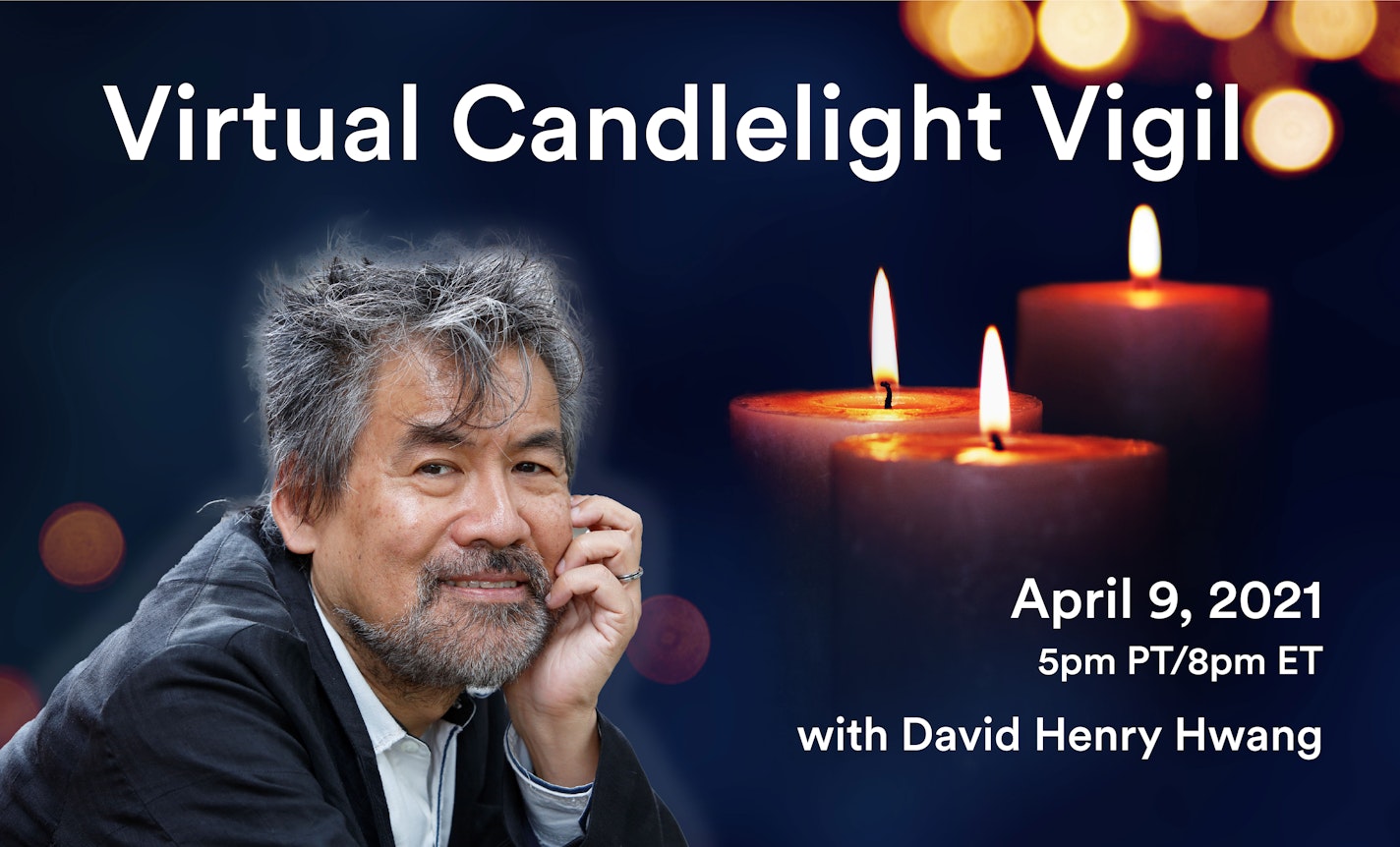 Reimagine Candlelight Vigil with David Henry Hwang