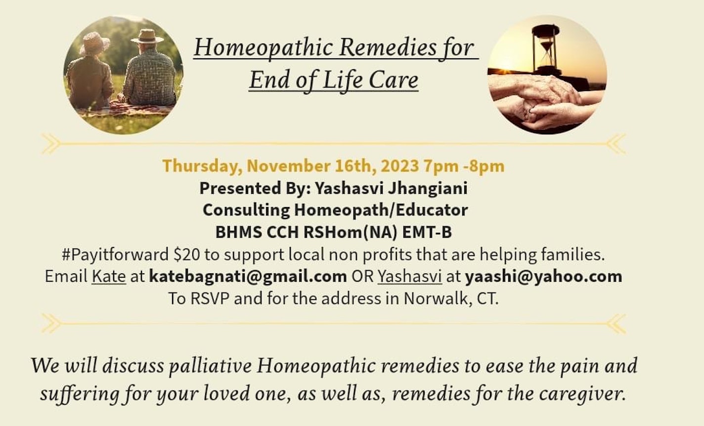Homeopathic Remedies for End of Life Care