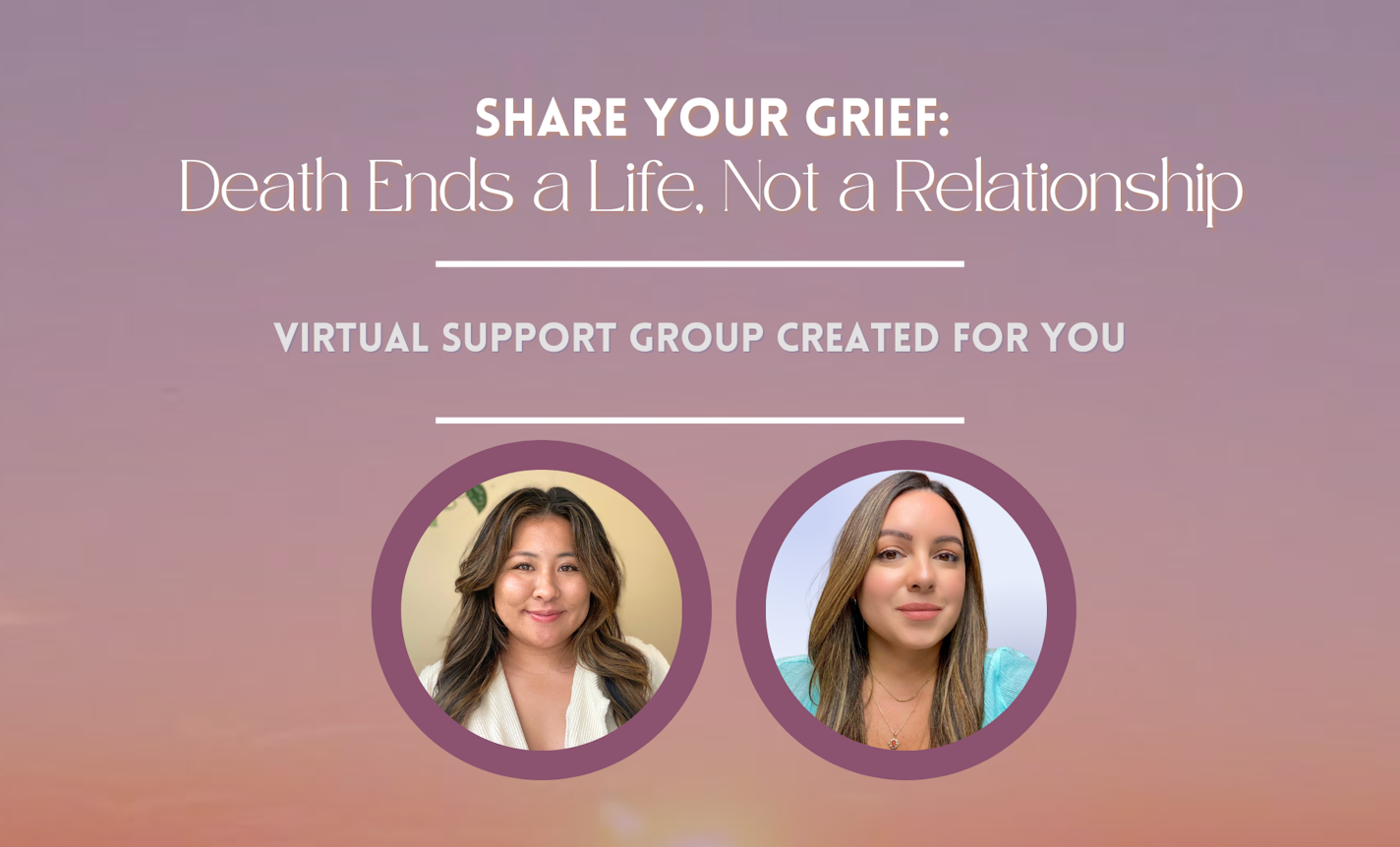 Death ends a life, not a relationship | Grief Support