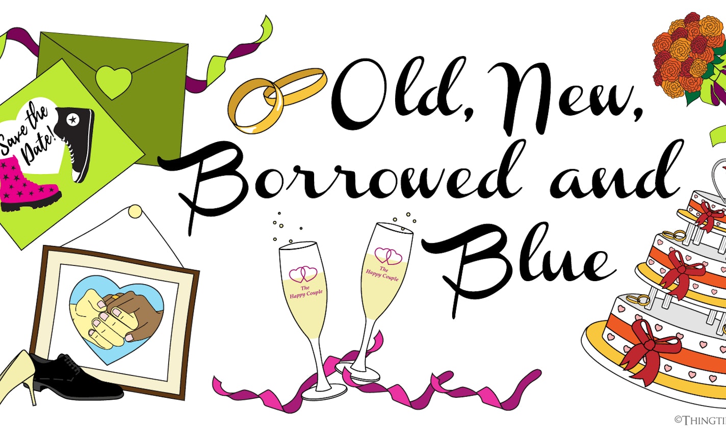 Show & Tale: Old, New, Borrowed & Blue (and?)