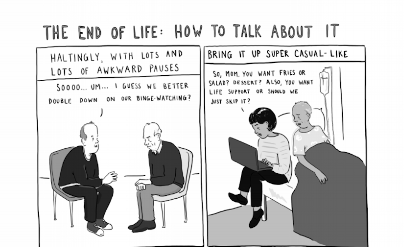 Comics That Help Us Face The End of Life