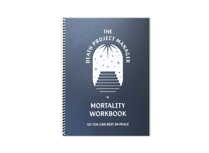 Mortality Workbook zine by Death Project Manager